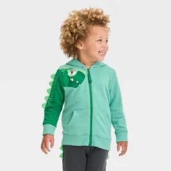 Toddler Boys' Dinosaur Printed French Terry Zip-Up Hoodie Sweatshirt - Cat & Jack™ Aqua Green 7 Toddler Boys' Dinosaur Printed French Terry Zip-Up Hoodie Sweatshirt - Cat & Jack™ Aqua Green -Kid Clothing GUEST e0f371c4 2bb3 4ff6 b8a7 65b1d8b43d3c