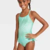 Girls' Fancy Scales One Piece Swimsuit - Cat & Jack™️ Light Teal Green 2 Girls' Fancy Scales One Piece Swimsuit - Cat & Jack™️ Light Teal Green -Kid Clothing GUEST e1dfac11 9f8c 4c85 8af1 f93a4a7ae710