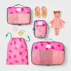 Kids' 4pc Packing Cube Set Dino - Cat & Jack™ -Kid Clothing GUEST e223bc07 0e79 4762 badf 3e56d55331e5