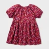 Toddler Girls' Adaptive Short Sleeve Woven Dress - Cat & Jack™ Burgundy 2 Toddler Girls' Adaptive Short Sleeve Woven Dress - Cat & Jack™ Burgundy -Kid Clothing GUEST e238b8c3 8892 4191 b41f 3321c58601c1