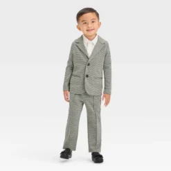 Toddler Boys' Long Sleeve Plaid Knit Blazer - Cat & Jack™ Brown -Kid Clothing GUEST e27d13c6 7c86 4ba9 81c0 3235dfda57a0