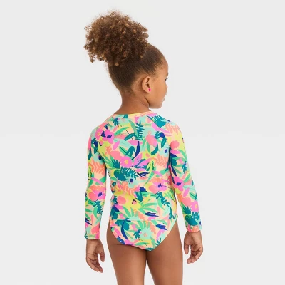 Toddler Girls' Rash Guard Set - Cat & Jack™ 4 Toddler Girls' Rash Guard Set - Cat & Jack™ - Image 2
