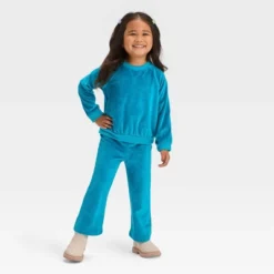 Toddler Girls' Ribbed Velour Top & Bottom Set - Cat & Jack™ 8 Toddler Girls' Ribbed Velour Top & Bottom Set - Cat & Jack™ -Kid Clothing GUEST e45cc173 434b 493f 8e77 509bc97d093e
