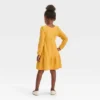 Toddler Girls' Floral Cozy Dress - Cat & Jack™ Yellow 2 Toddler Girls' Floral Cozy Dress - Cat & Jack™ Yellow -Kid Clothing GUEST e4a0a20c 245d 457a beba 9fbcad6f6000