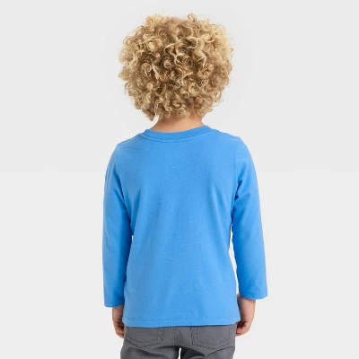 Toddler Boys' Long Sleeve Graphic T-Shirt - Cat & Jack™ 4 Toddler Boys' Long Sleeve Graphic T-Shirt - Cat & Jack™ - Image 2