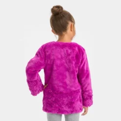 Toddler Faux Fur Jacket - Cat & Jack™ Pink