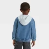 Toddler Boys' Denim Hooded Jacket - Cat & Jack™ Medium Wash 1 Toddler Boys' Denim Hooded Jacket - Cat & Jack™ Medium Wash -Kid Clothing GUEST e645d1ba 912b 4fdc bc33 85539363555f