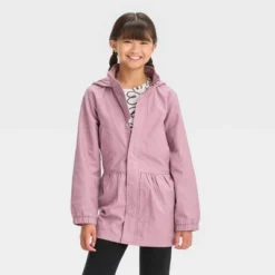 Girls' Solid Jacket - Cat & Jack™ -Kid Clothing GUEST e7844ae9 db60 43a4 9801 58de71f35f51