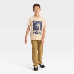 Boys' Short Sleeve Space Bulldog Graphic T-Shirt - Cat & Jack™ Beige 7 Boys' Short Sleeve Space Bulldog Graphic T-Shirt - Cat & Jack™ Beige -Kid Clothing GUEST e8142715 5129 4e8d 8e85 b58f9f77c74d