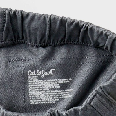 Boys' Adaptive Seated Fit Straight Leg Pull-On Woven Pants - Cat & Jack™ 4 Boys' Adaptive Seated Fit Straight Leg Pull-On Woven Pants - Cat & Jack™ - Image 2