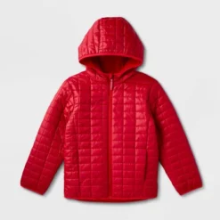Kids' Solid Puffer Jacket - Cat & Jack™ -Kid Clothing GUEST ea1b5eb9 3baf 4431 8211 e081cd30efef