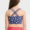 Girls' 'Americana Darling' Midkini Swimwear Set - Cat & Jack™ 1 Girls' 'Americana Darling' Midkini Swimwear Set - Cat & Jack™ -Kid Clothing GUEST eb97be9d 6791 4277 932b afbd6d42d0b1