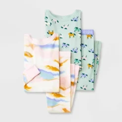 Toddler Girls' 4pc Unicorn & Tie-Dye Pajama Set - Cat & Jack™ Green 7 Toddler Girls' 4pc Unicorn & Tie-Dye Pajama Set - Cat & Jack™ Green -Kid Clothing GUEST ed67d99a 60ab 4130 b975 4514128bb0ea