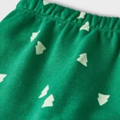 Baby 2pc Jolly Fleece Graphic Top & Bottom Set - Cat & Jack™ Green -Kid Clothing GUEST ed71fee7 cb24 43e0 9be8 59e9fef5435e