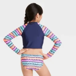 Girls' Mermaids 'Make Waves' Swimwear Set - Cat & Jack™ -Kid Clothing GUEST ee9e29c5 2e11 44c6 8826 eeab79dfff66