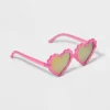 Girls' Scalloped Heart Sunglasses - Cat & Jack™ Pink: UV Protection, Ages 3-10, Recycled Frame 2 Girls' Scalloped Heart Sunglasses - Cat & Jack™ Pink: UV Protection, Ages 3-10, Recycled Frame -Kid Clothing GUEST eebd7ec1 f970 4f83 83b5 043282cd28a5