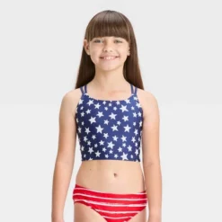 Girls' 'Americana Darling' Midkini Swimwear Set - Cat & Jack™ 7 Girls' 'Americana Darling' Midkini Swimwear Set - Cat & Jack™ -Kid Clothing GUEST f05e5028 a306 4052 b7fe fb4f06c8382b