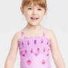 Toddler Girls' Strawberry One Piece Swimsuit - Cat & Jack™ Purple 2 Toddler Girls' Strawberry One Piece Swimsuit - Cat & Jack™ Purple -Kid Clothing GUEST f1320a1c 1c6b 4250 a358 fcfcf93cee8f