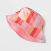 Girls' Reversible Striped Bucket Hat - Cat & Jack™ Pink 1 Girls' Reversible Striped Bucket Hat - Cat & Jack™ Pink -Kid Clothing GUEST f17c5267 8ade 4558 aaca e0be13751aca
