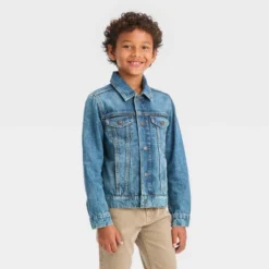 Boys' Long Sleeve Jacket - Cat & Jack™ Medium Wash 7 Boys' Long Sleeve Jacket - Cat & Jack™ Medium Wash -Kid Clothing GUEST f2d845b3 e093 4746 8e0b 1c2c970d0bf9