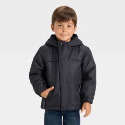Toddler Boys' 3-in-1 Snowplay Jacket - Cat & Jack™ Black -Kid Clothing GUEST f37b4499 4b53 40dd a257 f85d1a2dc6c0