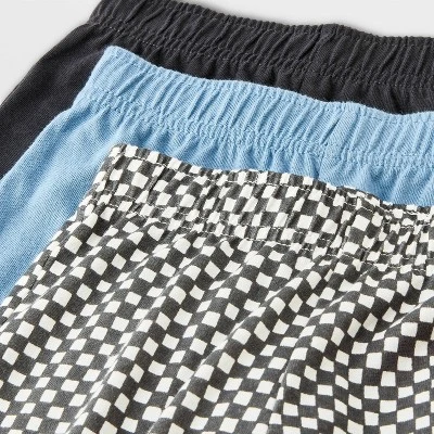 Toddler Boys' 3pk Racecar Shorts - Cat & Jack™ Blue 4 Toddler Boys' 3pk Racecar Shorts - Cat & Jack™ Blue - Image 2