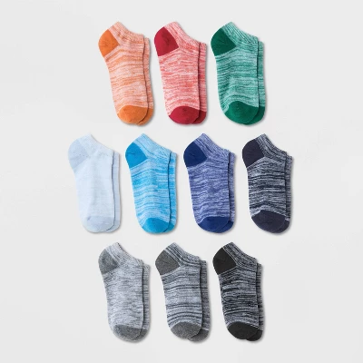 Boys' 10pk Lightweight No Show Socks - Cat & Jack™ 4 Boys' 10pk Lightweight No Show Socks - Cat & Jack™ - Image 2