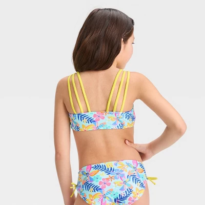 Girls' Paradise Floral Bikini Set - Cat & Jack™ 4 Girls' Paradise Floral Bikini Set - Cat & Jack™ - Image 2