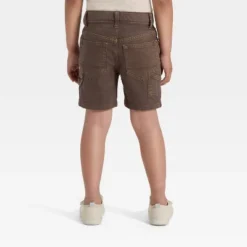 Toddler Boys' Carpenter Denim Shorts - Cat & Jack™ Brown