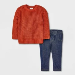 Baby Shaker Sweater & Bottom Set - Cat & Jack™ Brown 9 Baby Shaker Sweater & Bottom Set - Cat & Jack™ Brown -Kid Clothing GUEST f71cceb3 f8ff 4d60 a15e e32bc6bd19ad