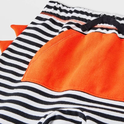 Baby 2pc Milk Monster Top & Bottom Set - Cat & Jack™ Black 5 Baby 2pc Milk Monster Top & Bottom Set - Cat & Jack™ Black - Image 3