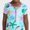 Toddler Girls' Seashell One Piece Swimsuit - Cat & Jack™ Blue 1 Toddler Girls' Seashell One Piece Swimsuit - Cat & Jack™ Blue -Kid Clothing GUEST f80c76d0 e097 4916 ab45 679ad845e9bc