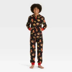 Boys' Food Fight Union Suit - Cat & Jack™ Black -Kid Clothing GUEST fb1eef03 d8e9 4fd2 ac9b 4c3366c742e9