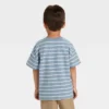 Toddler Boys' Short Sleeve Striped Jacquard T-Shirt - Cat & Jack™ 1 Toddler Boys' Short Sleeve Striped Jacquard T-Shirt - Cat & Jack™ -Kid Clothing GUEST fd9f61fa 8128 4738 b122 2a05f38ee524