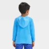 Toddler Boys' Sharks Printed Embossed Pullover Cover Up - Cat & Jack™ Blue -Kid Clothing GUEST fe3eb910 4cf1 44d1 8c52 a4c4a5dd5e4f