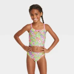 Girls' Flower Love Tankini Set - Cat & Jack™ Light Green/Light Pink 7 Girls' Flower Love Tankini Set - Cat & Jack™ Light Green/Light Pink -Kid Clothing GUEST fe635870 fd32 466e 8b74 ad266b2016c3