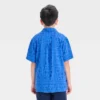 Boys' Short Sleeve Printed Button-Down Shirt - Cat & Jack™ -Kid Clothing GUEST ff627119 01b0 48b8 bc7d c5e12340d2a1