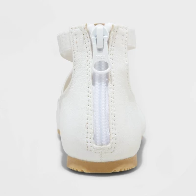 Toddler Girls' Trinity Slip-On Zipper Ballet Flats - Cat & Jack™ 6 Toddler Girls' Trinity Slip-On Zipper Ballet Flats - Cat & Jack™ - Image 4